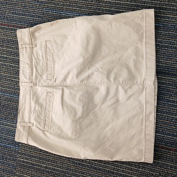 Nwot White House Black Market Tan Button Frojt Skirt Size 2 - Picture 5 of 8